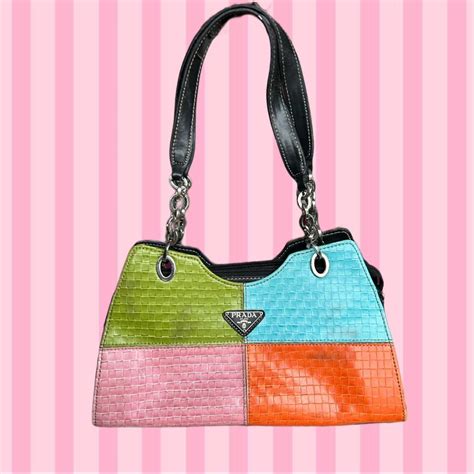 how to authenticate prada leather bag|Prada in multi color letters.